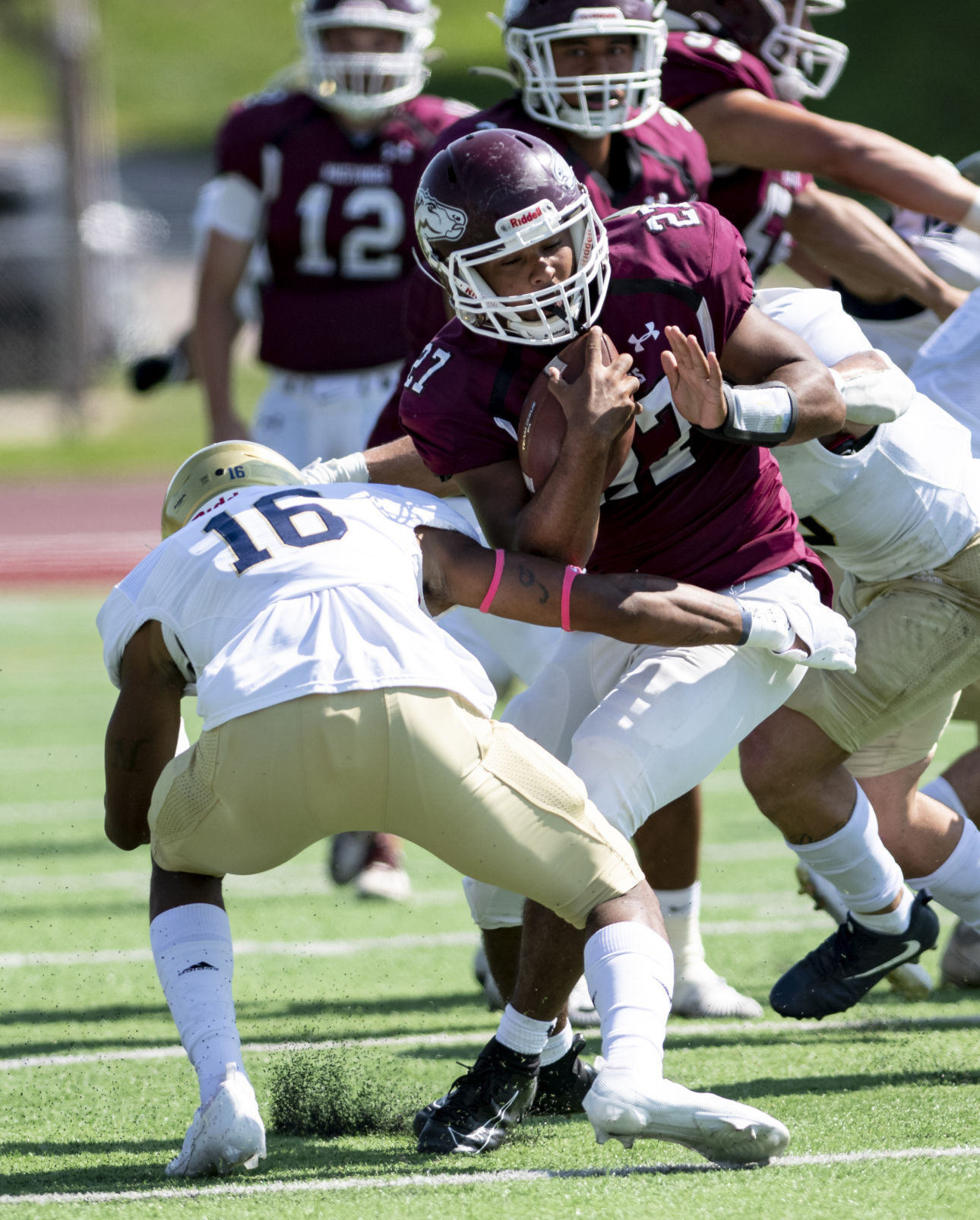 Morningside vs Mount Marty football